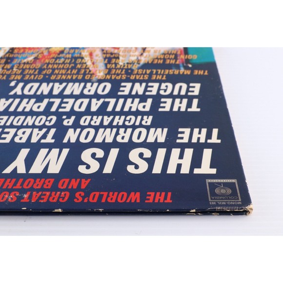 This Is My Country, Mormon Tabernacle Choir/Philadelphia Orchestra 2x LP Record - Picture 9 of 16